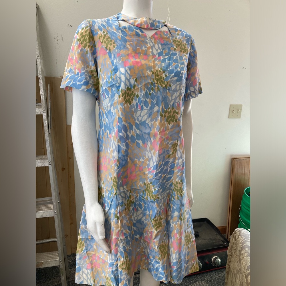 Floral Multicolored Midi Dress